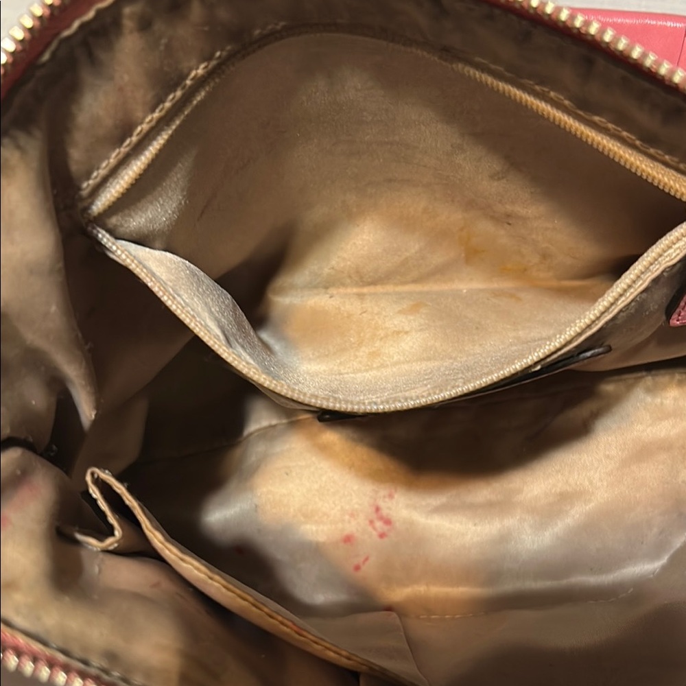 Coach Pink Leather Kristin Shoulder Women's Bag - Picture 10 of 10